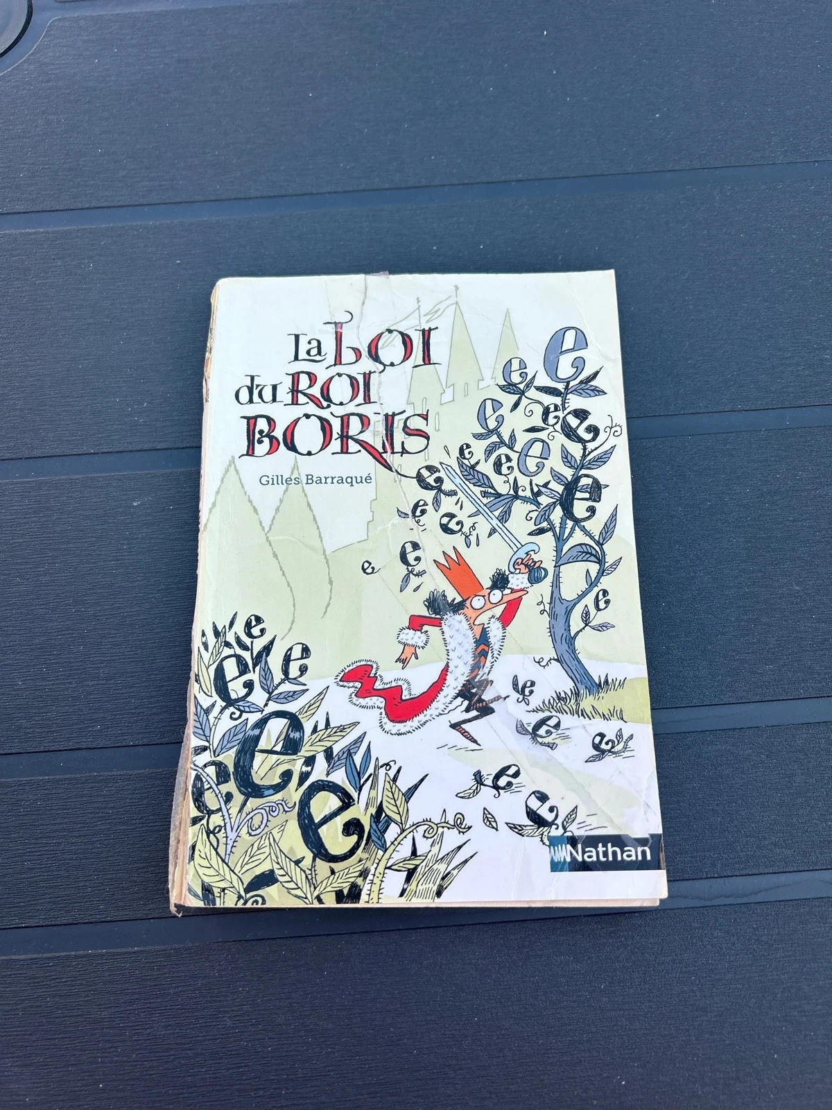 Livre la loi du roi Boris Gilles barraqué Nathan